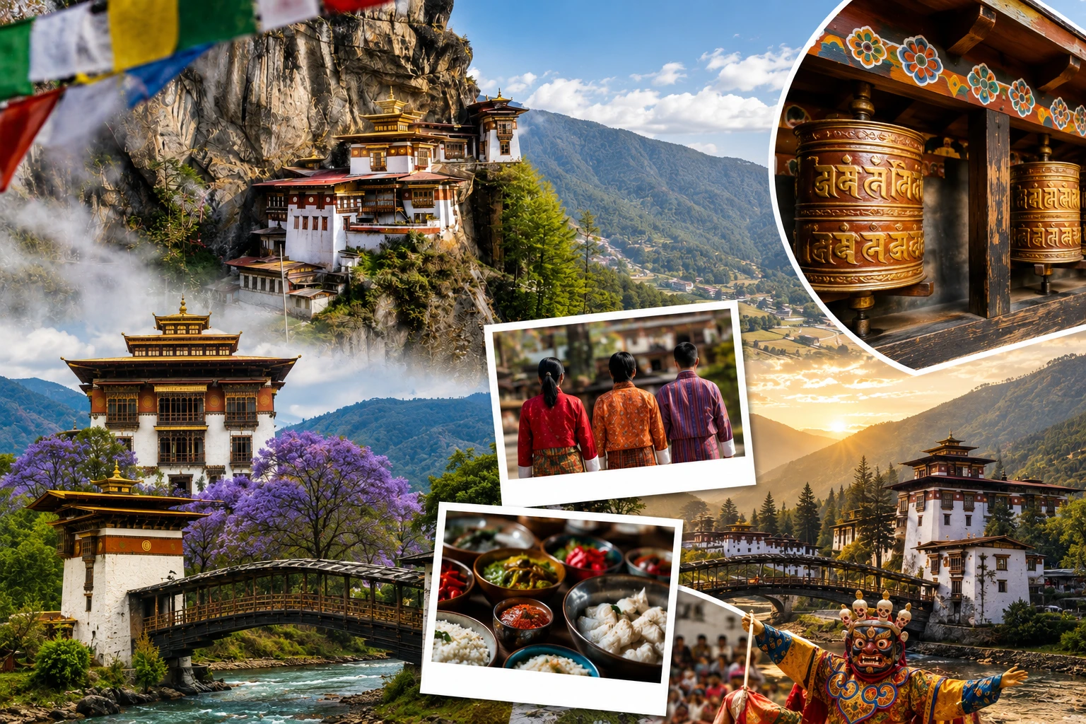 BHUTAN 5N4D [HAN] : HÀNH TRÌNH CHẠM ĐẾN HẠNH PHÚC