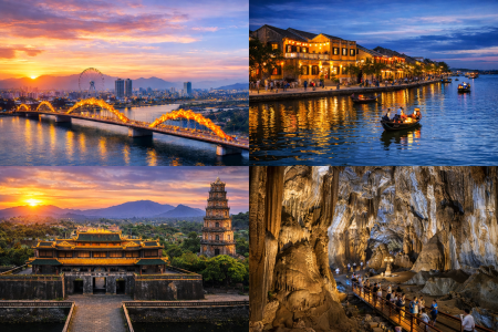 [331] ĐÀ NẴNG –  HỘI AN – HUẾ – ĐỘNG THIÊN ĐƯỜNG 5N4D