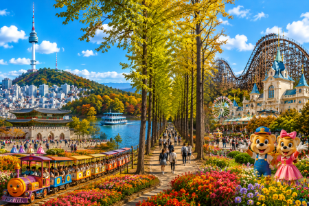 SEOUL – NAMI – EVERLAND 4N3D (BAY SUN PHUQUOC)